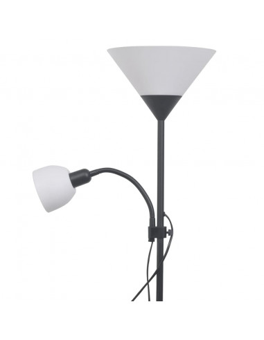 Lampada da Pavimento Nera