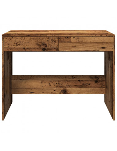 Scrivania Legno Antico 101x50x76,5 cm in Legno Multistrato