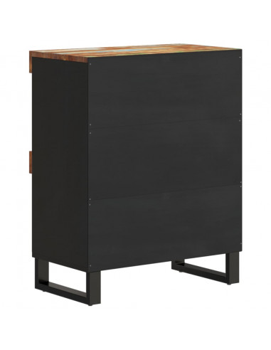 Credenza 60x33x75 cm in Legno Massello di Recupero