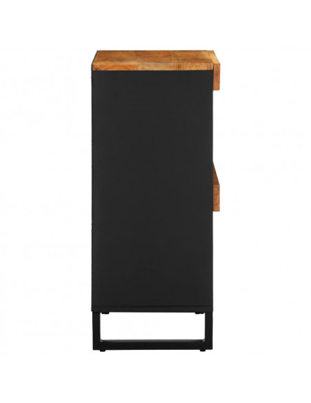 Credenza 60x33x75 cm in Legno Massello di Acacia