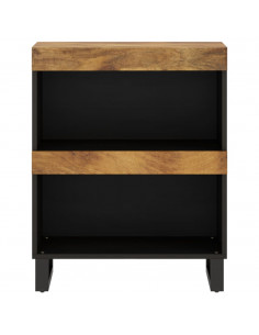 Credenza 60x33x75 cm in Legno Massello di Mango 2