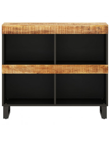 Credenza 85x33x75 cm in Legno Massello di Mango