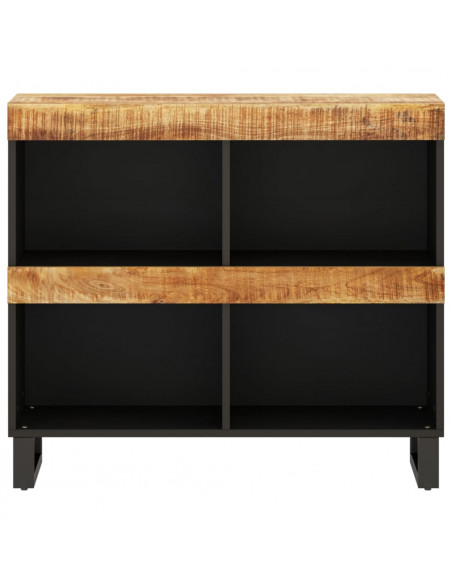 Credenza 85x33x75 cm in Legno Massello di Mango