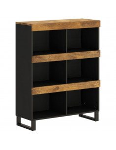 Credenza 85x33x107 cm in Legno Massello di Mango 2