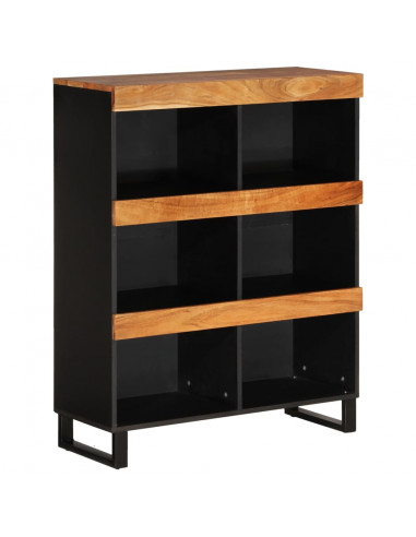 Credenza 85x33x107 cm in Legno Massello di Acacia