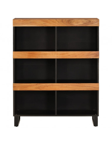 Credenza 85x33x107 cm in Legno Massello di Acacia