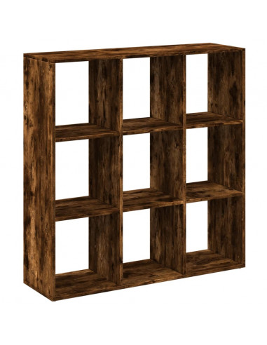 Libreria Divisorio Rovere Fumo 102x29x103,5 cm in Truciolato