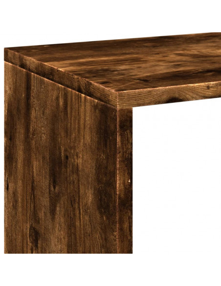 Libreria Divisorio Rovere Fumo 102x29x103,5 cm in Truciolato