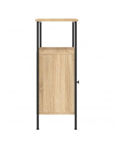 Comodino Rovere Sonoma 41x31x80 cm in Legno Multistrato 2