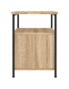 Comodino Rovere Sonoma 34x35,5x50 cm in Legno Multistrato 2