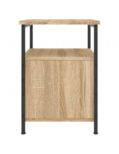 Comodino Rovere Sonoma 34x35,5x50 cm in Legno Multistrato