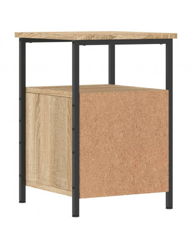 Comodino Rovere Sonoma 34x35,5x50 cm in Legno Multistrato
