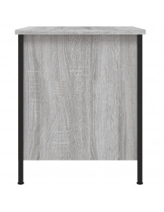 Comodino Grigio Sonoma 40x42x50 cm in Legno Multistrato 2