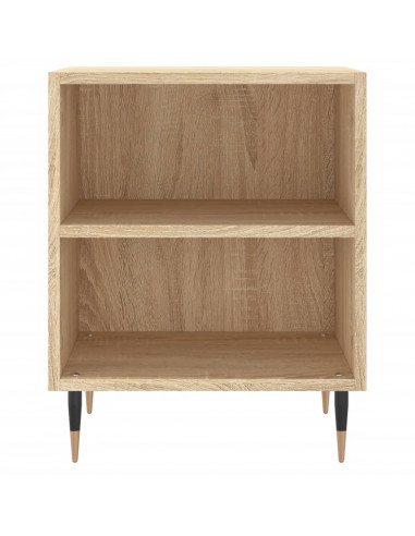 Comodini 2 pz Rovere Sonoma 40x30x50 cm in Legno Multistrato