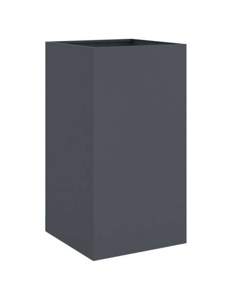 Fioriera Antracite 42x38x75 cm in Acciaio Laminato a Freddo