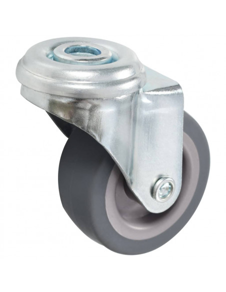 Ruote Girevoli con Foro per Bullone 24 pz 50 mm
