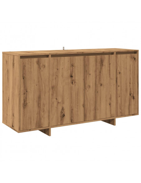 Credenza Rovere Artigianale 135x41x75 cm in Truciolato