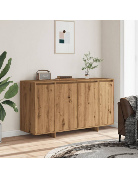 Credenza Rovere Artigianale 135x41x75 cm in Truciolato