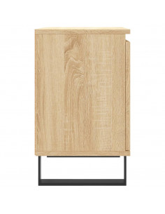 Comodini 2 pz Rovere Sonoma 40x30x50 cm in Legno Multistrato 2