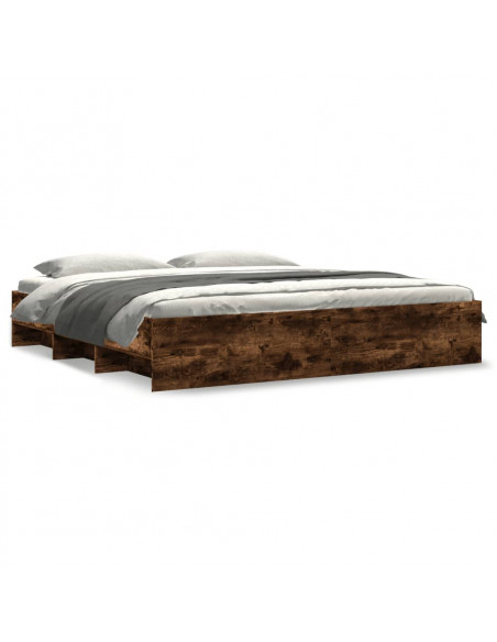 Giroletto Rovere Fumo 180x200 cm in Legno Multistrato