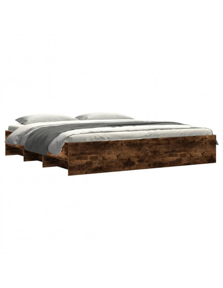 Giroletto Rovere Fumo 180x200 cm in Legno Multistrato
