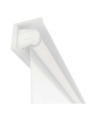 Tenda a Rullo per Doccia 140x240 cm Bianco