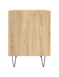 Comodini 2 pz Rovere Sonoma 40x35x47,5 cm in Legno Multistrato 2
