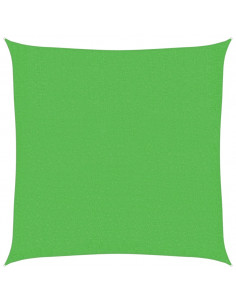 Vela Parasole 160 g/m² Verde Chiaro 3x3 m in HDPE 2