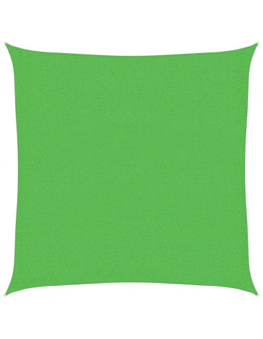 Vela Parasole 160 g/m² Verde Chiaro 3x3 m in HDPE