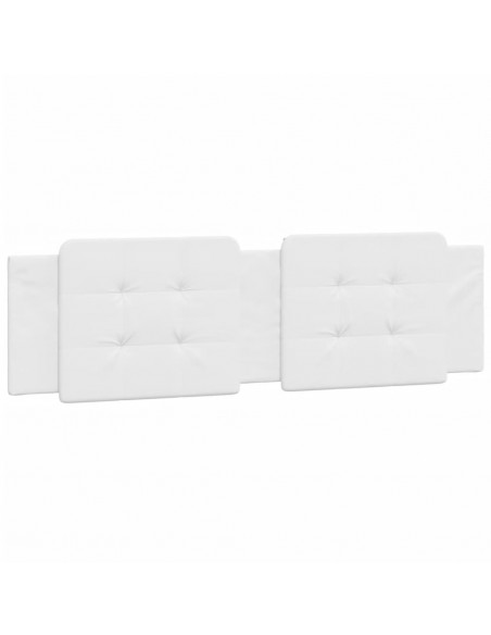Letto con Materasso Bianco 180x200 cm in Similpelle