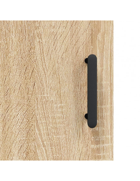 Comodino Rovere Sonoma 40x40x50 cm in Legno Multistrato