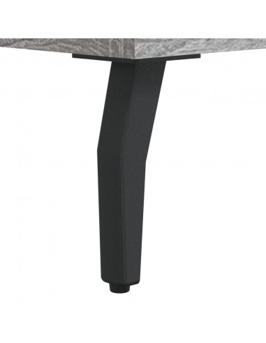 Comodino Grigio Sonoma 40x35x47,5 cm in Legno Multistrato