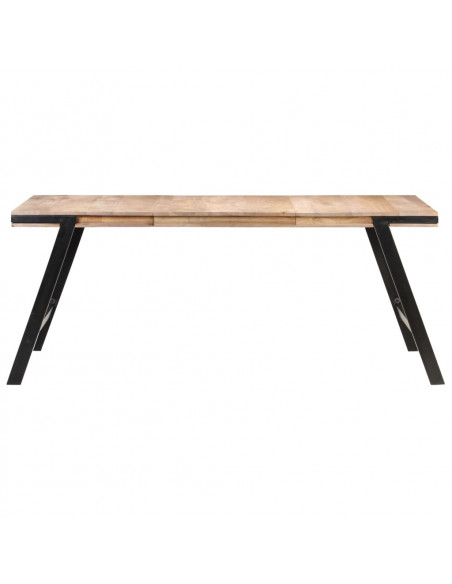 Tavolo da Pranzo 180x90x76 cm in Legno Massello di Mango