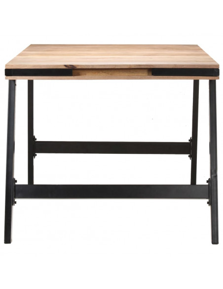 Tavolo da Pranzo 180x90x76 cm in Legno Massello di Mango