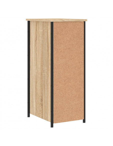 Comodino Rovere Sonoma 32x42x80 cm in Legno Multistrato