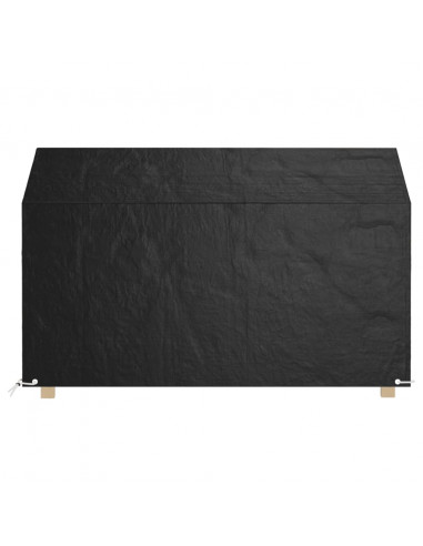 Copri Panca da Giardino 8 Occhielli 190x70x70/88 cm Polietilene