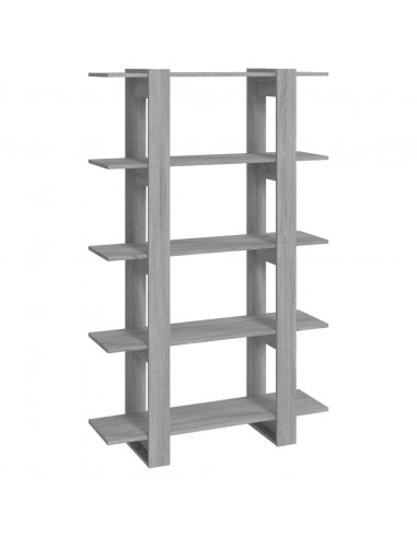 Libreria/Divisorio Grigio Sonoma 100x30x160 cm