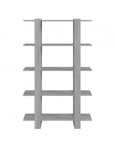 Libreria/Divisorio Grigio Sonoma 100x30x160 cm