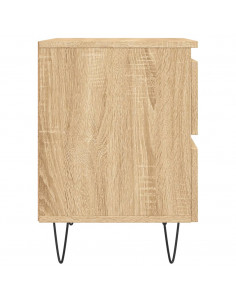 Comodino Rovere Sonoma 40x35x50 cm in Legno Multistrato 2