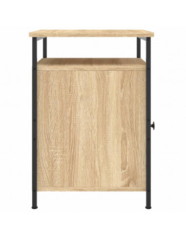 Comodini 2 pz Rovere Sonoma 40x42x60 cm in Legno Multistrato