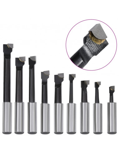 Set Strumenti di Foraggio 15 pz 50 mm con Teste MT2-F1-12