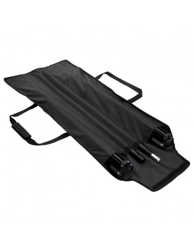 Sistema Portafondali con Fondale Nero 300 x 300 cm