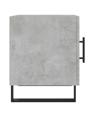 Comodini 2 pz Grigio Cemento 40x40x50 cm in Legno Multistrato