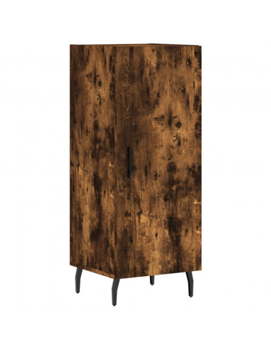 Credenza Rovere Fumo 34,5x34x180 cm in Legno Multistrato