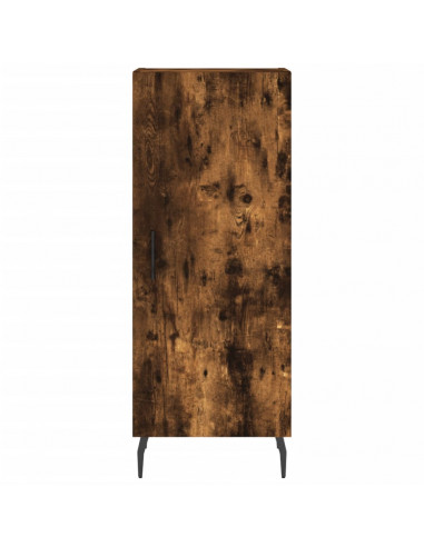 Credenza Rovere Fumo 34,5x34x180 cm in Legno Multistrato