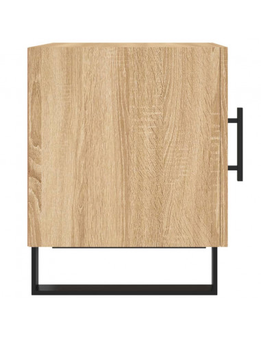Comodini 2 pz Rovere Sonoma 40x40x50 cm in Legno Multistrato