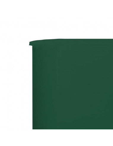 Paravento a 6 Pannelli in Tessuto 800x160 cm Verde