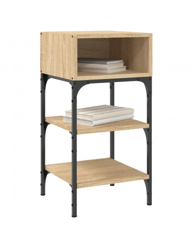 Comodini 2 pz Rovere Sonoma 35x34,5x70 cm in Legno Multistrato