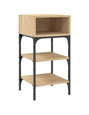 Comodini 2 pz Rovere Sonoma 35x34,5x70 cm in Legno Multistrato