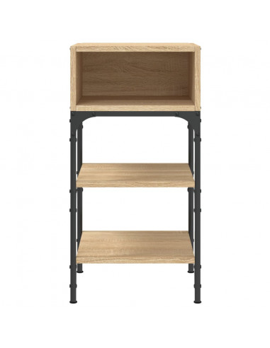 Comodini 2 pz Rovere Sonoma 35x34,5x70 cm in Legno Multistrato